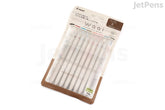 Pilot FriXion Waai Retractable Gel Pen - 0.5 mm - 8 Color Set
