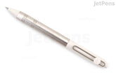 Uni-ball ZENTO Gel Pen - Flow Model - 0.38 mm - Birch White Body - Black Ink