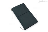 TRAVELER'S COMPANY TRAVELER'S notebook Starter Kit - Regular Size - Blue Leather