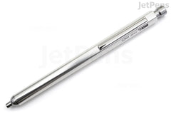 OHTO GS01 Ballpoint Pen - 0.7 mm - Silver - Black Ink