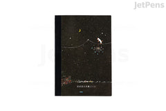 Hobonichi Graph Notebook - A5 - Hiroko Kubota: Another night of falling star sparklers