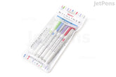 Zebra Mildliner Double-Sided Highlighter - Fine / Bold - 5 Cool & Refined Color Set