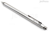 OHTO GS01 Ballpoint Pen - 0.7 mm - Silver - Black Ink