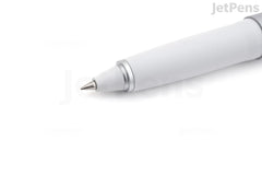 Uni-ball ZENTO Gel Pen - Signature Model - 0.38 mm - Silver Body - Black Ink