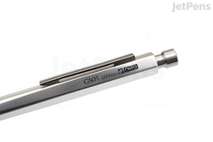 OHTO GS01 Ballpoint Pen - 0.7 mm - Silver - Black Ink