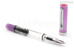 TWSBI ECO Glow Purple Fountain Pen - Extra Fine - Limited Edition