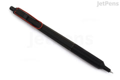 Uni Jetstream Edge Ballpoint Pen - 0.38 mm - Black Red Body