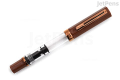 TWSBI ECO Espresso w/ Bronze Fountain Pen - Fine