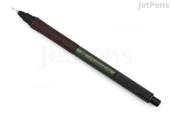 Uni Kuru Toga Wood Mechanical Pencil - 0.5 mm - Forest Green - Limited Edition