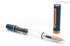 TWSBI ECO Indigo Blue w/ Bronze Fountain Pen - Fine - Limited Edition