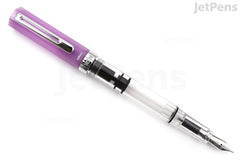 TWSBI ECO Glow Purple Fountain Pen - Extra Fine - Limited Edition