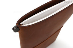 TRAVELER'S COMPANY TRAVELER'S notebook Starter Kit - Regular Size - Camel Leather