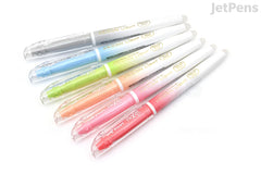 Pilot FriXion Light Natural Color Erasable Highlighter - 6 Color Set