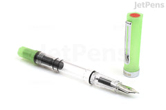 TWSBI ECO Glow Green Fountain Pen - Fine - Limited Edition