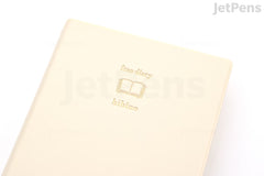 Midori Free Diary Hibino - Undated Daily - A6 - Ivory