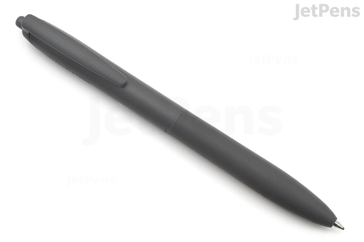 Uni Jetstream Lite Touch Ink Ballpoint Pen - 0.7 mm - Off Black Body - Black Ink