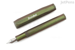 Kaweco Lunar Sport Fountain Pen - Shadow Green - Medium