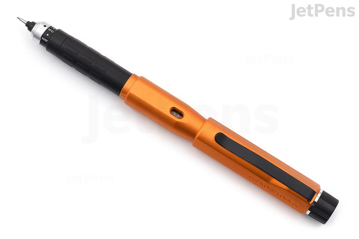 Uni Kuru Toga Dive Mechanical Pencil - 0.5 mm - Twilight Orange