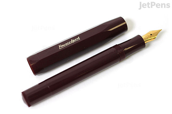 Kaweco Classic Sport Fountain Pen - Bordeaux - Fine