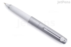 Uni-ball ZENTO Gel Pen - Signature Model - 0.38 mm - Silver Body - Black Ink