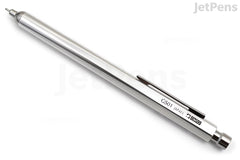 OHTO GS01 Ballpoint Pen - 0.7 mm - Silver - Black Ink