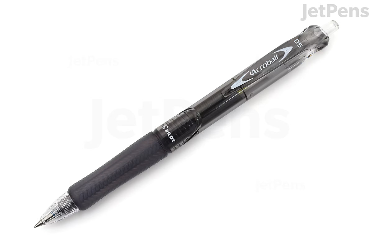 Pilot Acroball Ballpoint Pen - 0.5 mm - Black