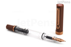 TWSBI ECO Espresso w/ Bronze Fountain Pen - Extra Fine