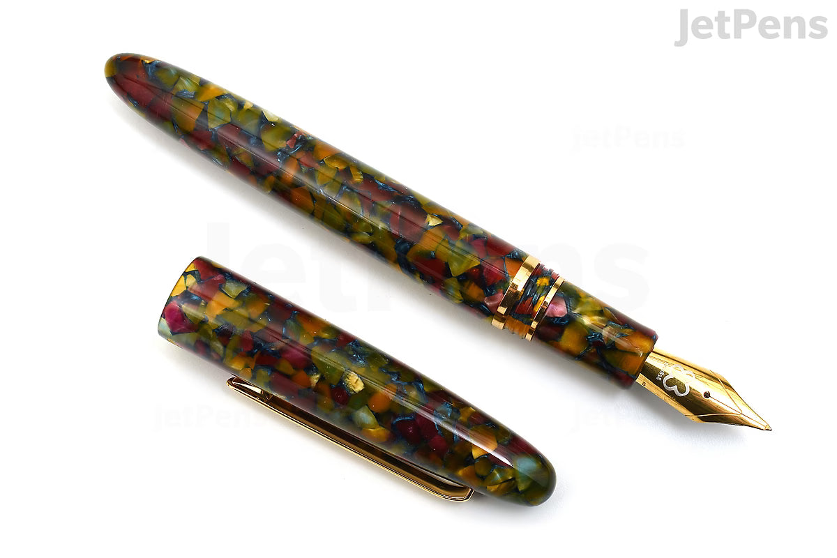 Esterbrook Estie Fountain Pen - Botanical Garden with Gold Trim - Custom Journaler