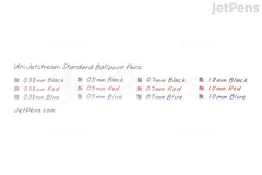 Uni Jetstream Sport Ballpoint Pen - 0.7 mm - Black Ink
