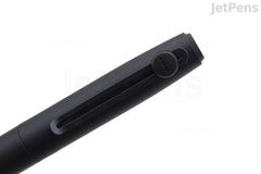 Uni-ball ZENTO Gel Pen - Signature Model - 0.5 mm - Metallic Black Body - Black Ink