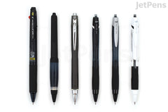 JetPens Uni Jetstream Ballpoint Pen Sampler - Black