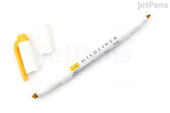 Zebra Mildliner Double-Sided Highlighter - Fine / Bold - Mild Gold