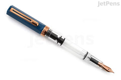 TWSBI ECO Indigo Blue w/ Bronze Fountain Pen - Fine - Limited Edition