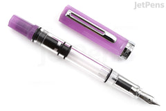 TWSBI ECO Glow Purple Fountain Pen - Extra Fine - Limited Edition