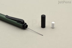 Uni Kuru Toga Wood Mechanical Pencil - 0.5 mm - Forest Green - Limited Edition