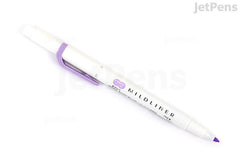 Zebra Mildliner Double-Sided Highlighter - Fine / Bold - Mild Violet