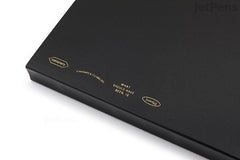 STALOGY Editor's Series 365Days Notebook - A5 - Grid - Black