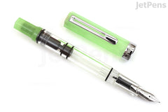 TWSBI ECO Glow Green Fountain Pen - Fine - Limited Edition