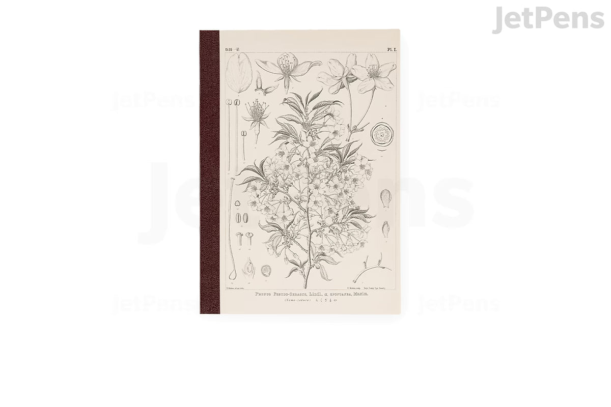 Hobonichi Graph Notebook - A5 - Tomitaro Makino: Yamazakura