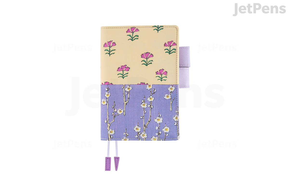 Hobonichi Techo Original Book & Cover - A6 Japanese - Unsodo: Bijutsukai (Plum and Dianthus) - 2026 Apr Start