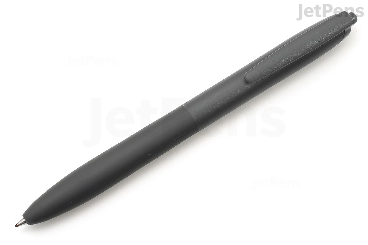 Uni Jetstream Lite Touch Ink Ballpoint Pen - 0.5 mm - Off Black Body - Black Ink