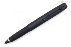 Uni-ball ZENTO Gel Pen - Signature Model - 0.5 mm - Metallic Black Body - Black Ink