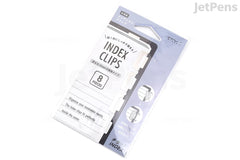 Midori Chiratto Index Clip - Silver