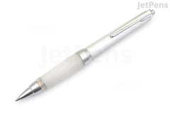 Uni Jetstream Ballpoint Pen - 0.7 mm - Alpha Gel Grip - Silver Body