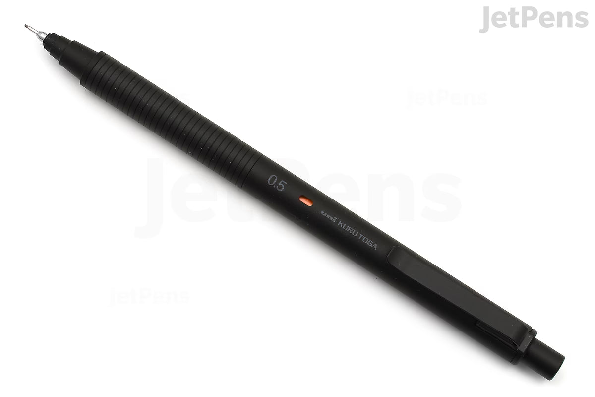 Uni Kuru Toga Metal Mechanical Pencil - 0.5 mm - Nocturne Black