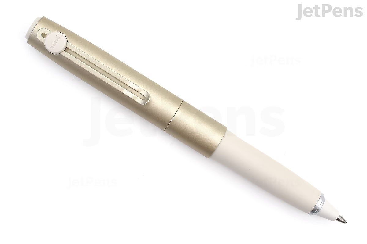 Uni-ball ZENTO Gel Pen - Signature Model - 0.7 mm - Champagne Gold Body - Black Ink