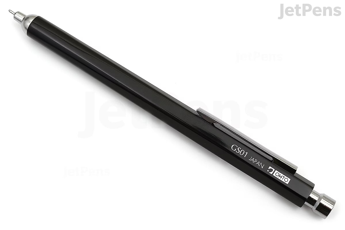 OHTO GS01 Ballpoint Pen - 0.7 mm - Black - Black Ink
