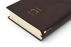 Midori Free Diary Hibino - Undated Daily - A6 - Brown
