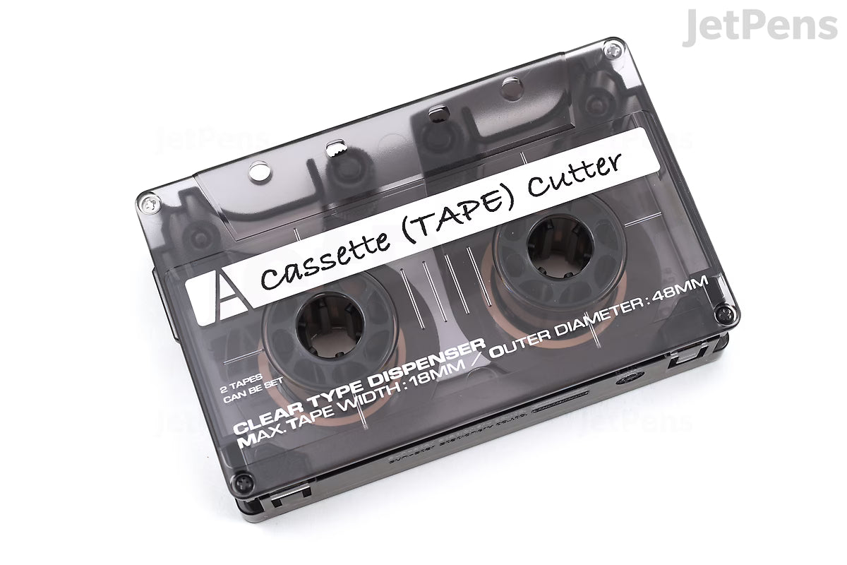 Sun-Star Cassette Tape Cutter - Clear Gray
