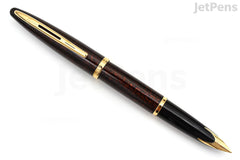 Waterman Carene Fountain Pen - Marine Amber - 18k Fine